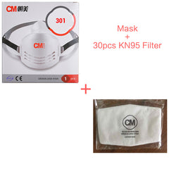 Anti Corona Virus N95 Mask Respirator Half Face MaskRespiratory Protection Prevent Droplets from Spreading