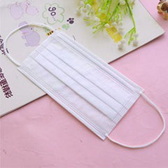 10pcs Disposable Masks To Prevent The Virus 3 Layer Fabric